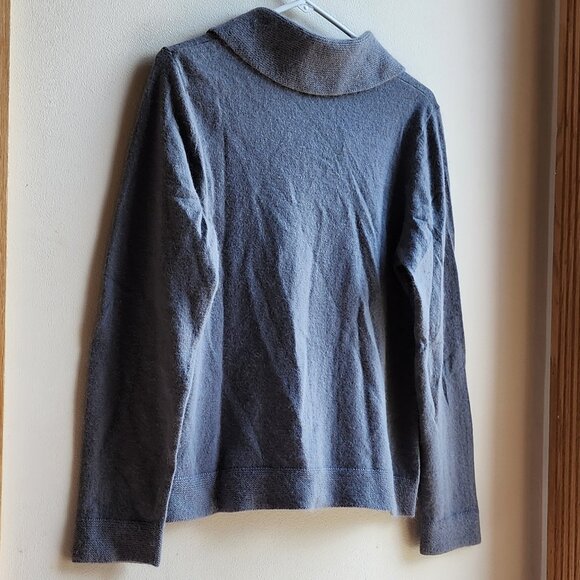 Carole Little Gray Angora Rabbit Hair Sweater Size XL - Picture 12 of 14